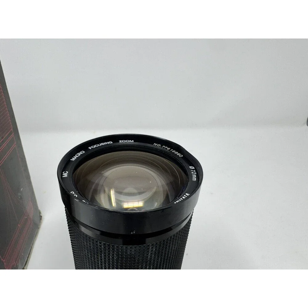 Vivitar 28-200mm 1:3.5-5.3 MC Zoom Lens for Minolta Camera